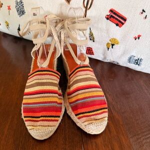 Andre Assous Ankle Tie Espadrilles Vibrant Summer Style